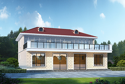 農村二層帶商鋪住宅圖，揭秘房屋設計行業的潛在規則