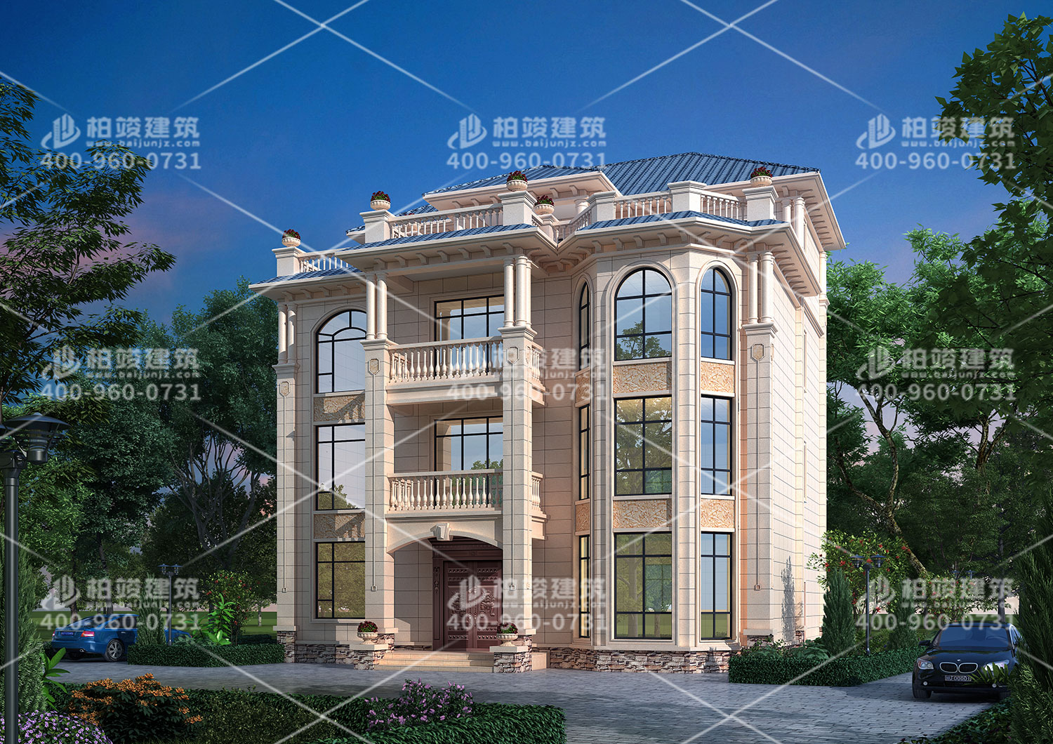 廣東吳總定制三層自建房設計圖，絕配！