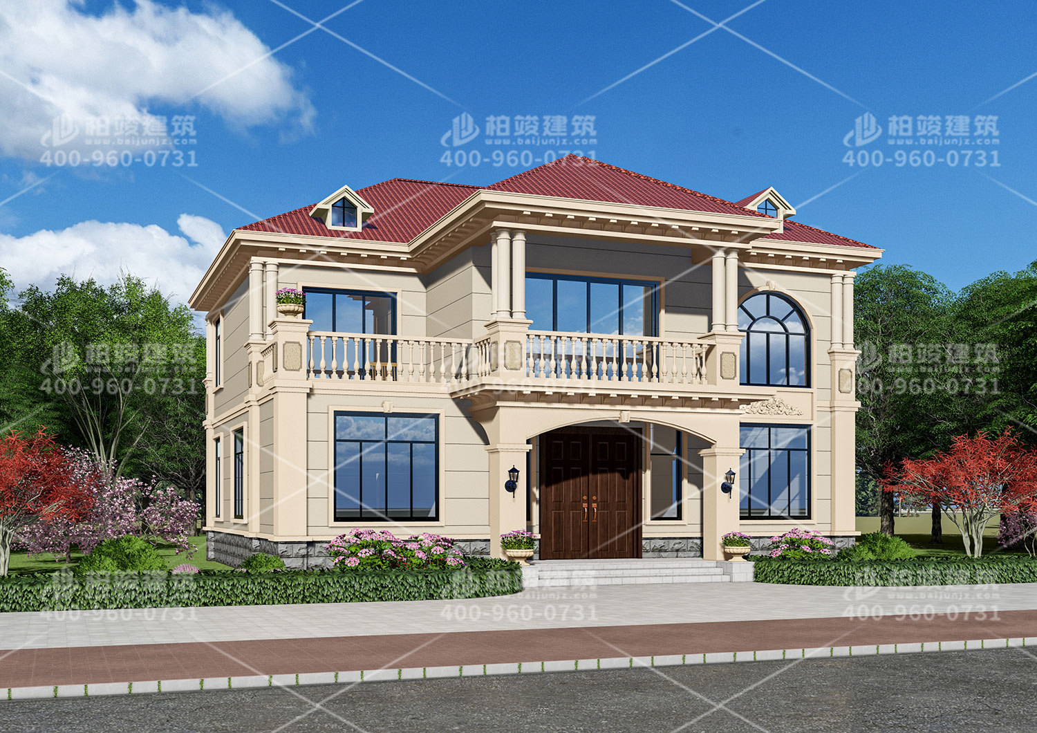 三層別墅設計圖紙及效果圖大全，千金不換的房子。