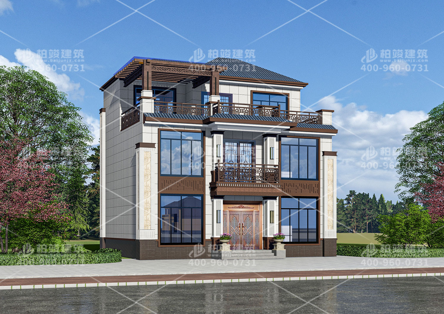 農(nóng)村建房設(shè)計圖，找柏俊就對了。