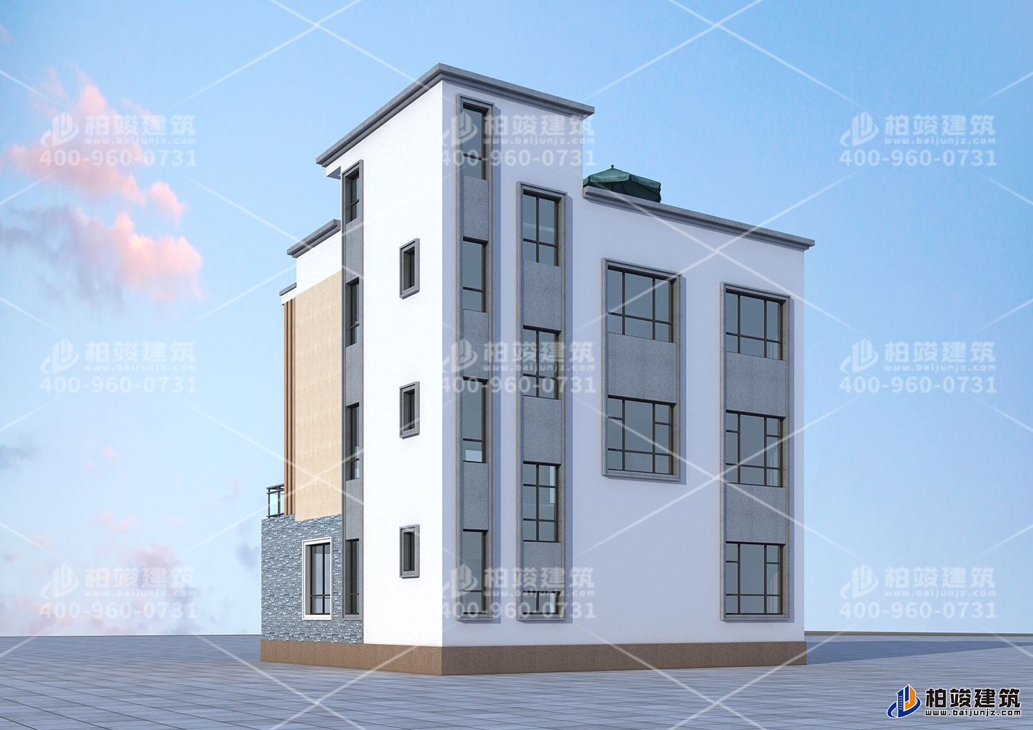 云南張總現代風格別墅定制設計。